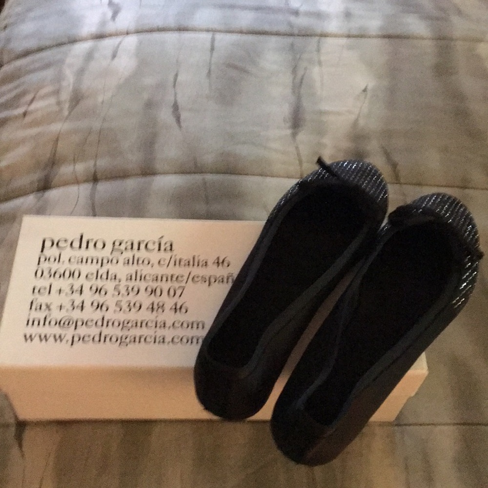 Never worn Pedro Garcia Alicia Crystal Ballet. 8.5